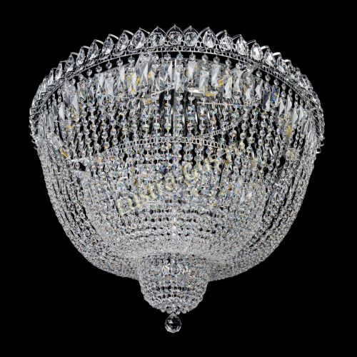 Люстра Хрустальный Каскад №2 800 мм в Магнитогорске Гусь Хрустальный