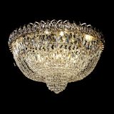 Люстра Хрустальный Каскад №2, диаметр - 600 мм, цвет - золото, Люстры Гусь Хрустальный Люстра Хрустальный Каскад №2, диаметр - 600 мм, цвет - золото, Люстры Гусь Хрустальный