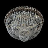 Люстра Хрустальный Каскад №2, диаметр - 600 мм, цвет - золото, Люстры Гусь Хрустальный Люстра Хрустальный Каскад №2, диаметр - 600 мм, цвет - золото, Люстры Гусь Хрустальный