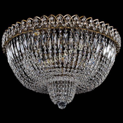 Люстра Хрустальный Каскад №2 под бронзу в Магнитогорске Гусь Хрустальный