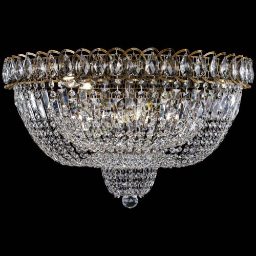 Люстра Хрустальный Каскад №2 журавлик под бронзу в Магнитогорске Гусь Хрустальный