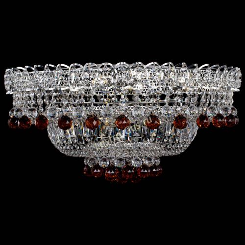 Люстра Хрустальный каскад №3 Шар чайная в Магнитогорске Гусь Хрустальный