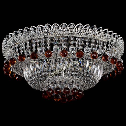 Люстра Хрустальный каскад №3 Шар чайная в Магнитогорске Гусь Хрустальный