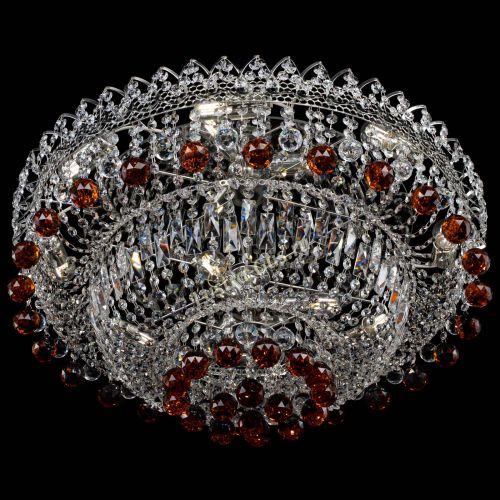 Люстра Хрустальный каскад №3 Шар чайная в Магнитогорске Гусь Хрустальный