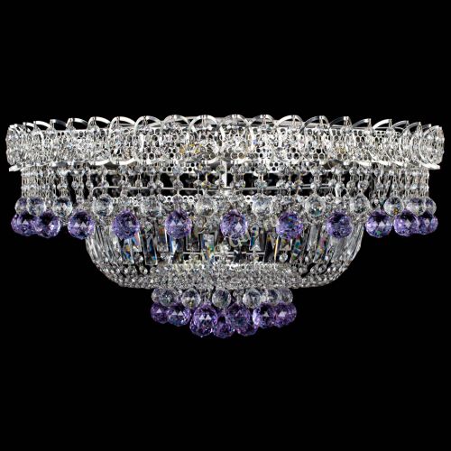 Люстра Хрустальный каскад №3 Шар фиолетовая в Магнитогорске Люстра Хрустальный каскад №3 Шар фиолетовая в Магнитогорске