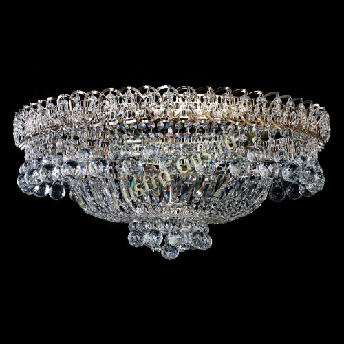 Люстра Хрустальный каскад №3 Шар 700 мм в Магнитогорске Гусь Хрустальный