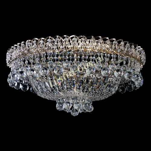 Люстра Хрустальный каскад №3 Шар 700 мм в Магнитогорске Гусь Хрустальный