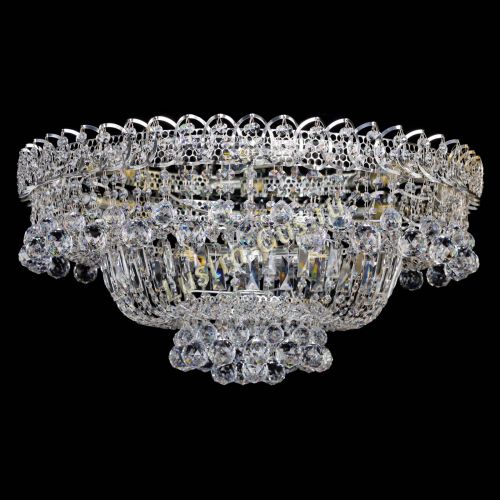 Люстра Хрустальный каскад №3 Шар 700 мм в Магнитогорске Гусь Хрустальный