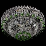 Люстра Хрустальный каскад №3 Шар зеленая в Магнитогорске Люстра Хрустальный каскад №3 Шар зеленая в Магнитогорске
