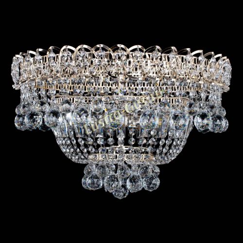 Люстра Хрустальный каскад №3 Шар в Магнитогорске Гусь Хрустальный