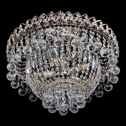 Люстра Хрустальный каскад №3 Шар в Магнитогорске Гусь Хрустальный