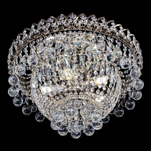 Люстра Хрустальный каскад №3 Шар в Магнитогорске Гусь Хрустальный