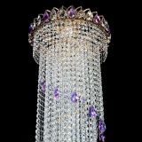 Люстра Хрустальный Каскад №5 фиолетовый в Магнитогорске Люстра Хрустальный Каскад №5 фиолетовый в Магнитогорске