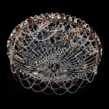 Люстра Каскад Ажур 700 мм чайный в Магнитогорске