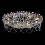 Люстра Каскад Ажур 700 мм фиолетовый в Магнитогорске