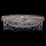 Люстра Каскад Ажур 700 мм фиолетовый в Магнитогорске