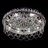 Люстра Каскад Ажур 700 мм розовый в Магнитогорске Люстра Каскад Ажур 700 мм розовый в Магнитогорске