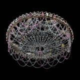 Люстра Каскад Ажур 700 мм розовый в Магнитогорске Люстра Каскад Ажур 700 мм розовый в Магнитогорске