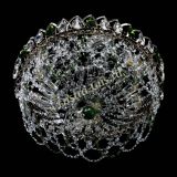 Люстра Хрустальный Каскад Ажур зеленый, диаметр - 450 мм, Люстры Гусь Хрустальный Люстра Хрустальный Каскад Ажур зеленый, диаметр - 450 мм, Люстры Гусь Хрустальный