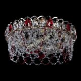 Люстра Хрустальный Каскад Ажур красный в Магнитогорске Люстра Хрустальный Каскад Ажур красный в Магнитогорске
