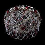 Люстра Хрустальный Каскад Ажур красный в Магнитогорске Люстра Хрустальный Каскад Ажур красный в Магнитогорске