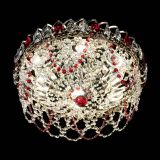 Люстра Хрустальный Каскад Ажур красный в Магнитогорске Люстра Хрустальный Каскад Ажур красный в Магнитогорске