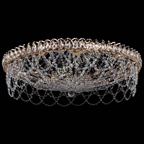 Люстра Хрустальный Каскад Ажур в Магнитогорске Гусь Хрустальный