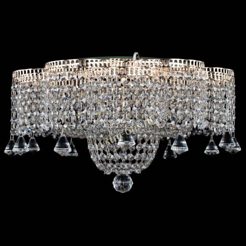 Люстра Камелия №5 конусы в Магнитогорске Гусь Хрустальный