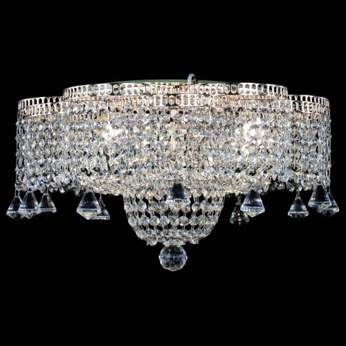 Люстра Камелия №5 конусы в Магнитогорске Гусь Хрустальный