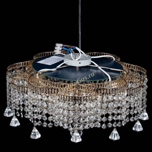 Люстра Камелия №5 конусы в Магнитогорске Гусь Хрустальный