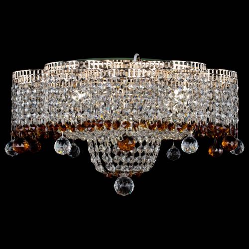 Люстра Камелия №4 чайная в Магнитогорске Гусь Хрустальный