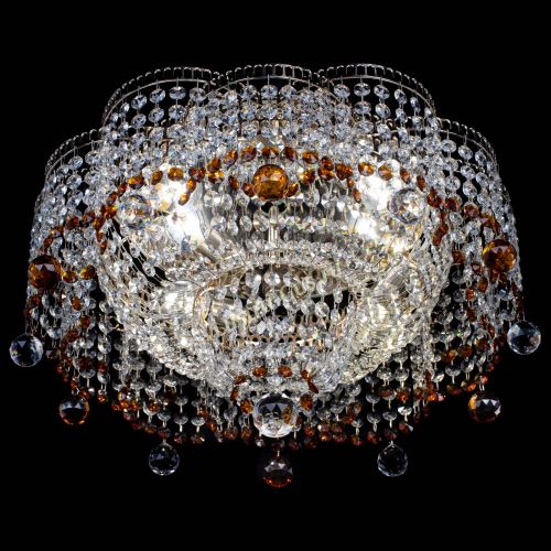 Люстра Камелия №4 чайная в Магнитогорске Гусь Хрустальный