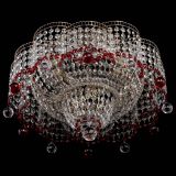 Люстра Камелия №4 красная в Магнитогорске