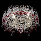 Люстра Камелия №4 красная в Магнитогорске