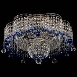 Люстра Камелия №4 синяя в Магнитогорске