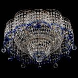 Люстра Камелия №4 синяя в Магнитогорске