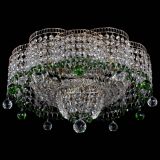 Люстра Камелия №4 зеленая в Магнитогорске