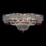 Люстра Камелия №1 красная, диаметр - 600 мм, Люстры Гусь Хрустальный Люстра Камелия №1 красная, диаметр - 600 мм, Люстры Гусь Хрустальный