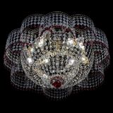 Люстра Камелия №1 красная, диаметр - 600 мм, Люстры Гусь Хрустальный Люстра Камелия №1 красная, диаметр - 600 мм, Люстры Гусь Хрустальный