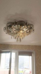 Люстра Камея №1 под бронзу в Магнитогорске отзыв и фото покупателя