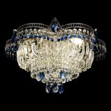 Люстра Камея №1 - 3 лампы синяя в Магнитогорске