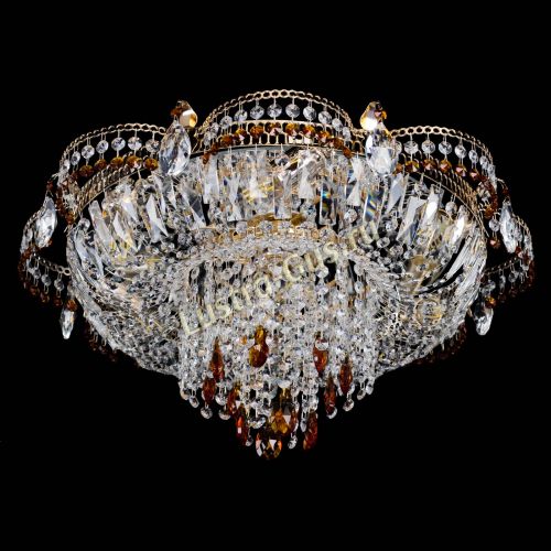 Люстра Камея №1 чайная в Магнитогорске Гусь Хрустальный