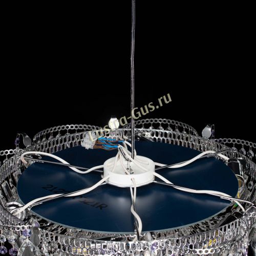 Люстра Камея №1 фиолетовая в Магнитогорске Гусь Хрустальный