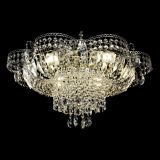 Люстра Камея №1, диаметр - 600 мм, цвет - серебро, Люстры Гусь Хрустальный Люстра Камея №1, диаметр - 600 мм, цвет - серебро, Люстры Гусь Хрустальный