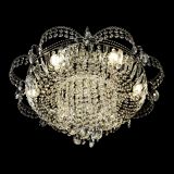 Люстра Камея №1, диаметр - 600 мм, цвет - серебро, Люстры Гусь Хрустальный Люстра Камея №1, диаметр - 600 мм, цвет - серебро, Люстры Гусь Хрустальный