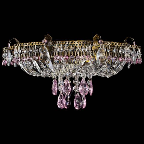 Люстра Камея №4 под бронзу розовая в Магнитогорске Люстра Камея №4 под бронзу розовая в Магнитогорске