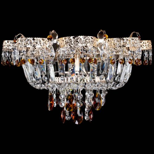 Люстра Камея Флора №4 чайная в Магнитогорске Гусь Хрустальный