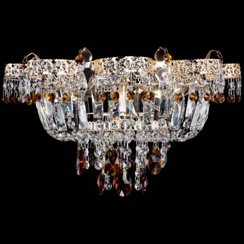 Люстра Камея Флора №4 чайная в Магнитогорске Гусь Хрустальный