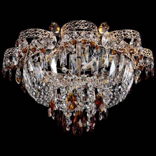 Люстра Камея Флора №4 чайная в Магнитогорске Гусь Хрустальный