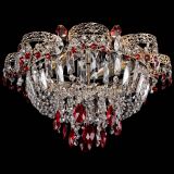 Люстра Камея Флора №4 красная в Магнитогорске